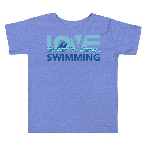 LOV=Swimming Kids Tee (2yrs-6yrs)