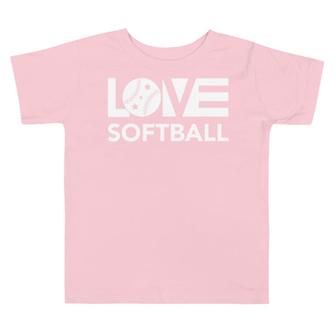 LOV=Softball Kid Tee (2yrs-6yrs)