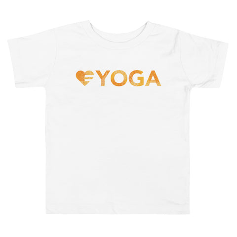 Heart=Yoga Kids Tee (2yrs-6yrs)