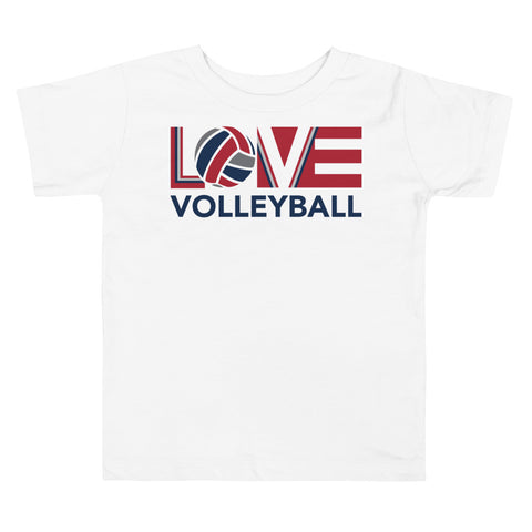 LOV=Volleyball Kids Tee (2yrs-6yrs)