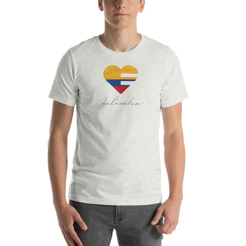 Colombia Heart Unisex Tee