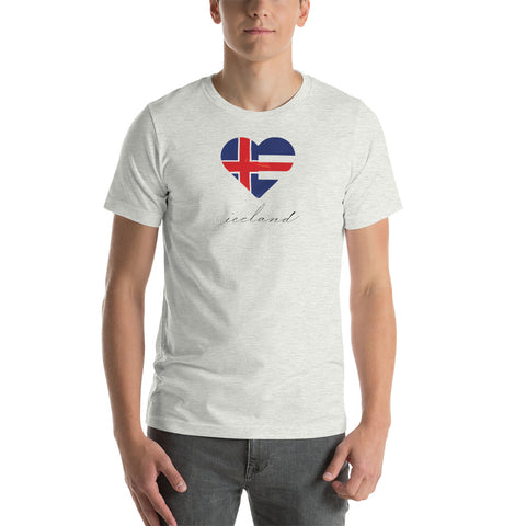 Iceland Heart Unisex Tee