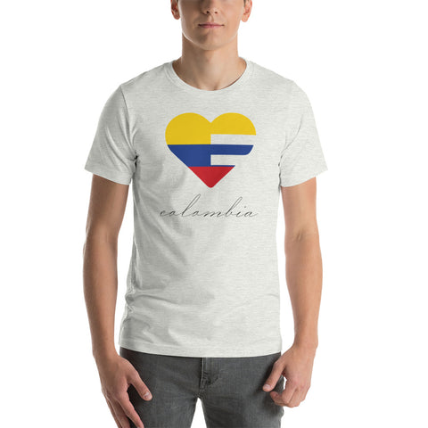 Colombia Heart Unisex Tee
