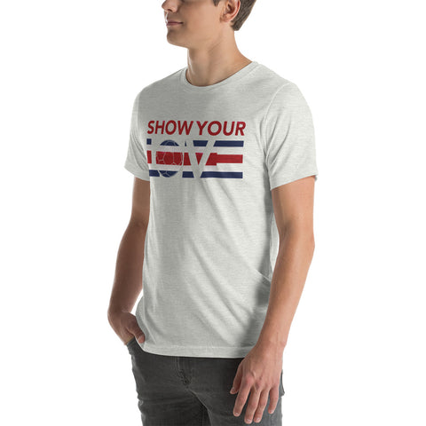 Show Your Love Costa Rica Unisex Tee
