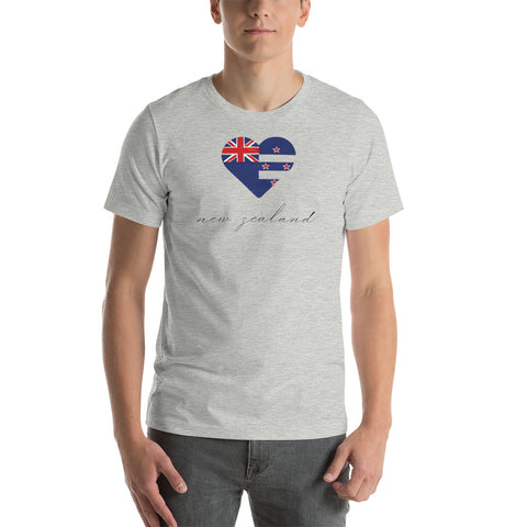 New Zealand Heart Unisex Tee