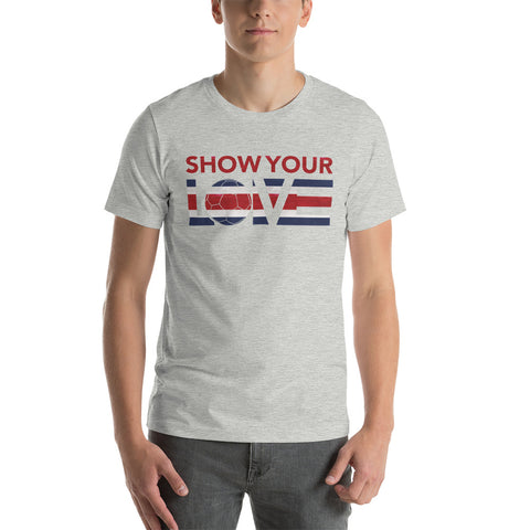 Show Your Love Costa Rica Unisex Tee