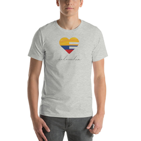 Colombia Heart Unisex Tee