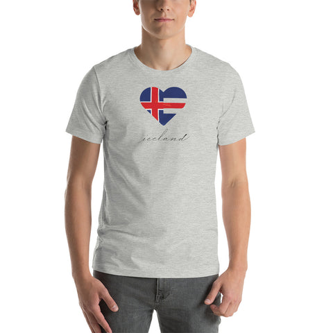 Iceland Heart Unisex Tee