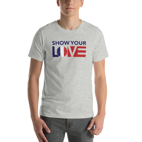 Show Your Love France Unisex Tee