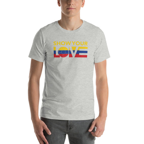 Show Your Love Colombia Unisex Tee