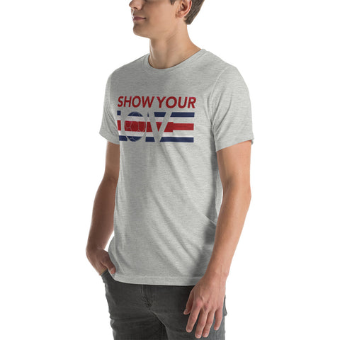 Show Your Love Costa Rica Unisex Tee