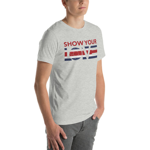 Show Your Love Costa Rica Unisex Tee