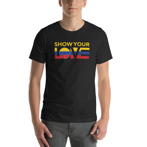 Show Your Love Colombia Unisex Tee