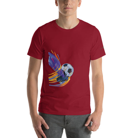 Football Fire Unisex t-shirt