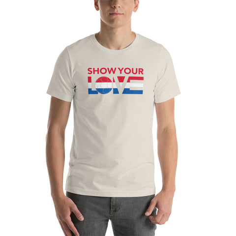 Show Your Love Netherlands Unisex Tee