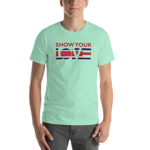 Show Your Love Costa Rica Unisex Tee