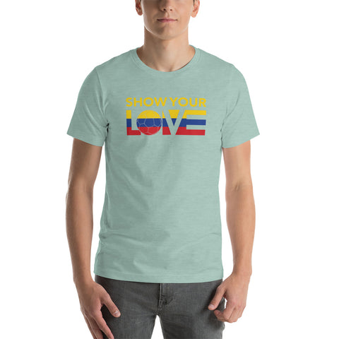 Show Your Love Colombia Unisex Tee