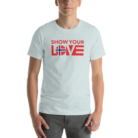 Show Your Love Norway Unisex Tee