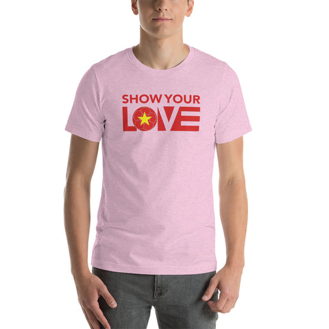 Show Your Love Vietnam Unisex Tee