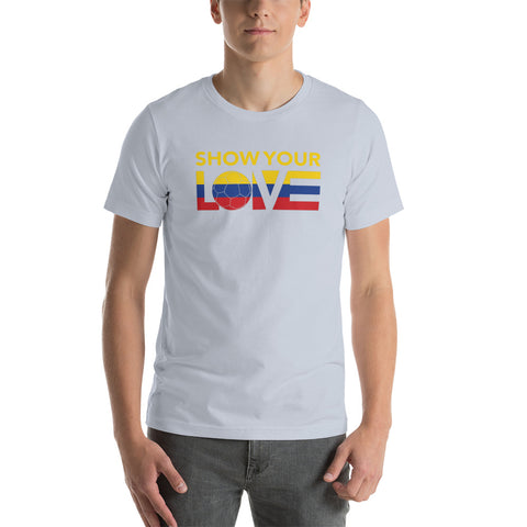 Show Your Love Colombia Unisex Tee