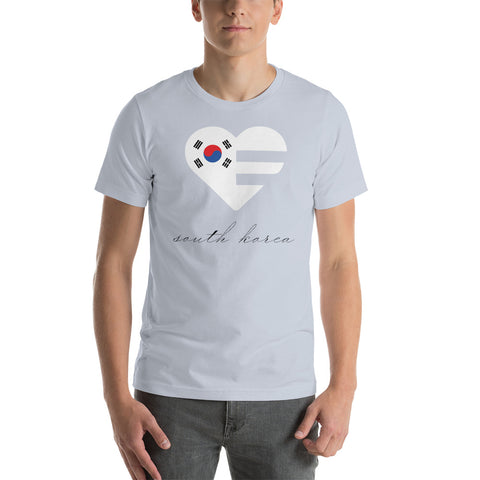 South Korea Heart Unisex Tee