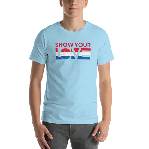 Show Your Love Netherlands Unisex Tee