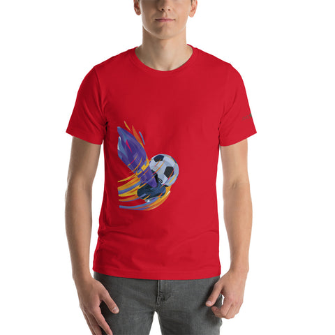 Football Fire Unisex t-shirt