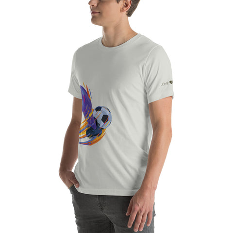 Football Fire Unisex t-shirt