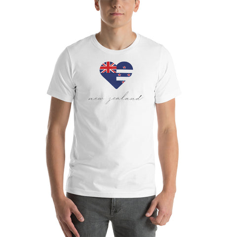 New Zealand Heart Unisex Tee