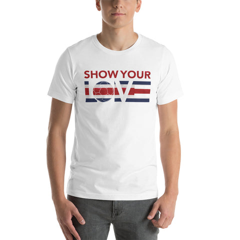 Show Your Love Costa Rica Unisex Tee