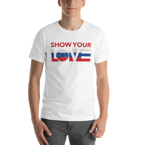 Show Your Love Russia Unisex Tee