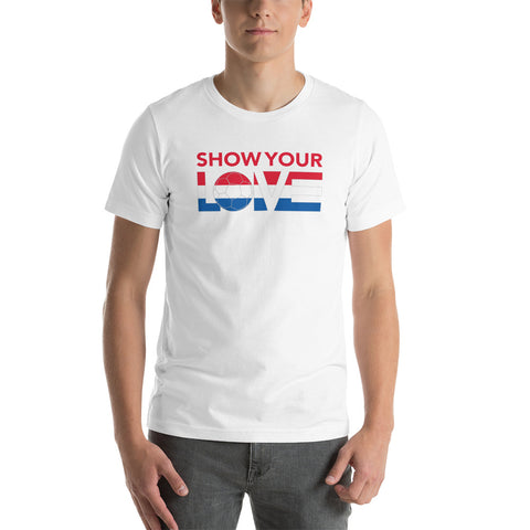 Show Your Love Netherlands Unisex Tee