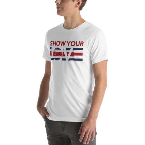 Show Your Love Costa Rica Unisex Tee