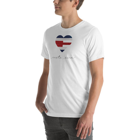 Costa Rica Heart Unisex Tee