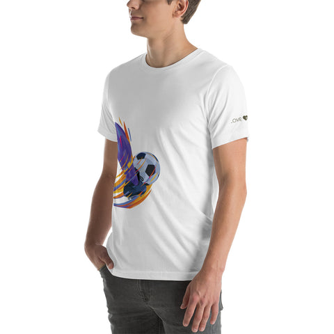 Football Fire Unisex t-shirt