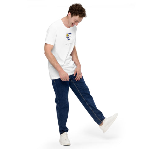 Uruguay Heart Unisex Tee