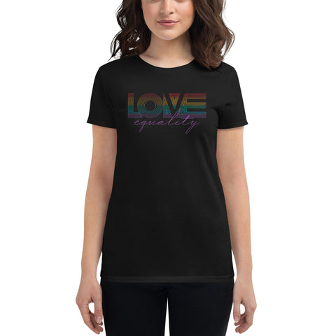 Lov=Equality Retro Women's Slim Fit