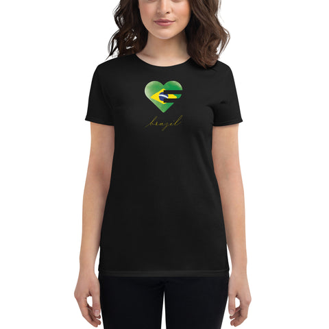 USA Heart Ultra Slim Fit Tee