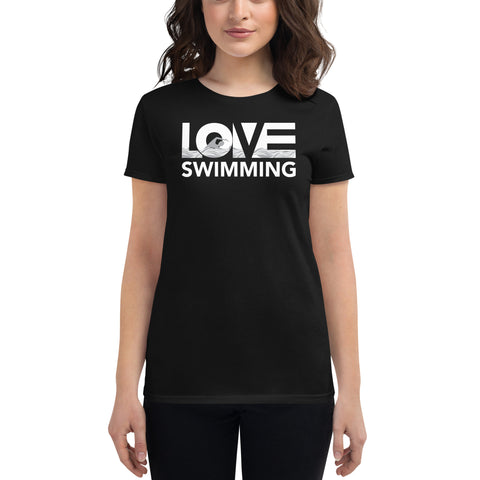 LOV=Swimming Ultra Slim Fit Triblend Tee