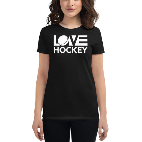 LOV=Hockey Ultra Slim Fit Triblend Tee
