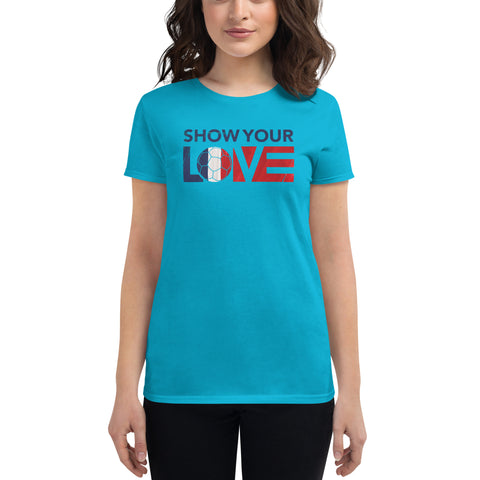 Show Your Love France Ultra Slim Fit Tee