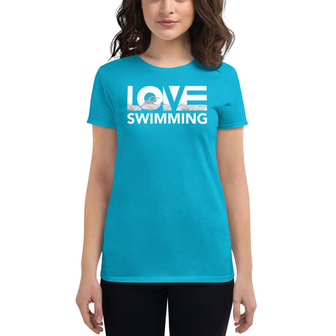 LOV=Swimming Ultra Slim Fit Triblend Tee