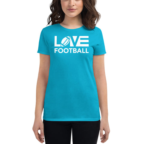 LOV=Football Ultra Slim Fit Triblend Tee