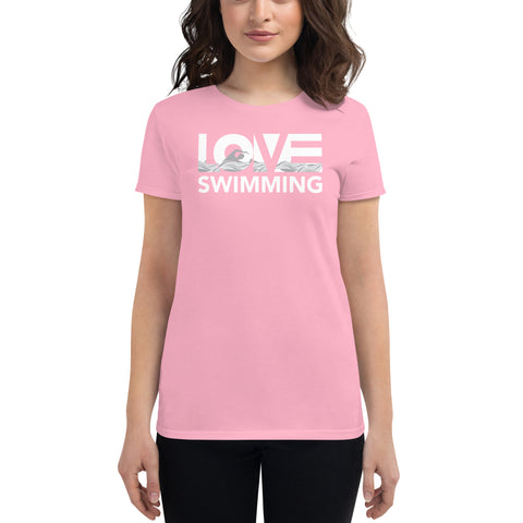 LOV=Swimming Ultra Slim Fit Triblend Tee