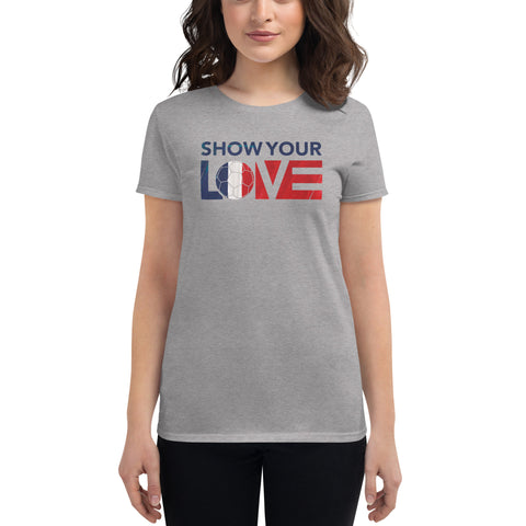 Show Your Love France Ultra Slim Fit Tee