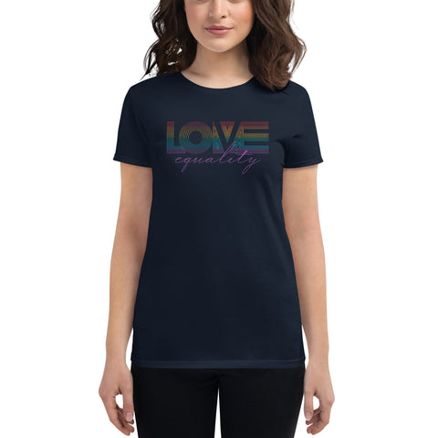 Lov=Equality Retro Women's Slim Fit