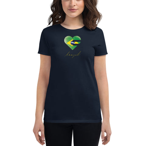 USA Heart Ultra Slim Fit Tee