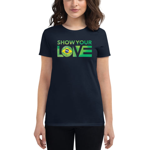 Show Your Love Brazil Ultra Slim Fit Tee