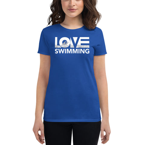 LOV=Swimming Ultra Slim Fit Triblend Tee