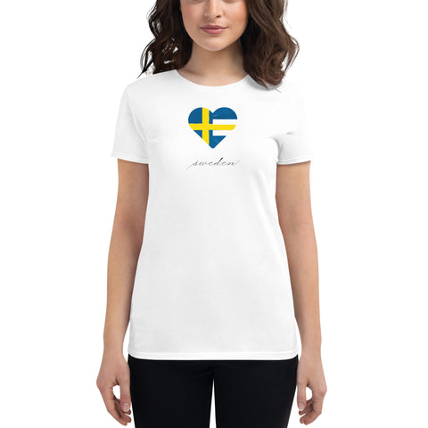 Sweden Heart Slim Fit Tee